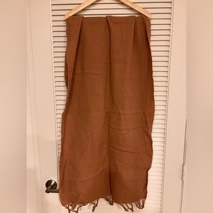 Camel Wool Scarf